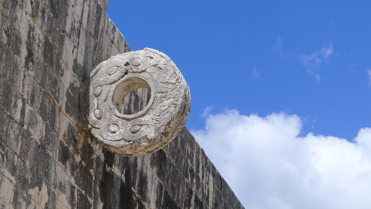 Der große Ballspielplatz in Chichén Itzá